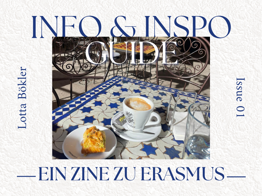 Titelbild Zine Erasmus