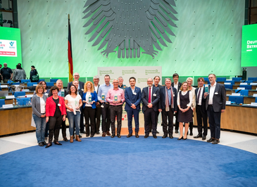 Jury und Preisträger deutscher Betriebsratpreis 2018