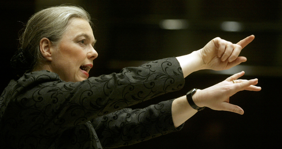 Dirigentin Susanne Gläß
