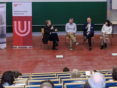 Talkrunde Vergabefeier