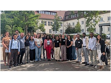 Die Teilnehmenden am GLOHRA Training Offer „Place in Global Health“