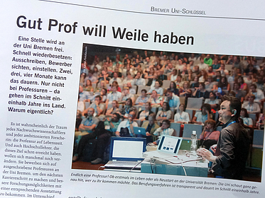 Bild von einer Zeitung