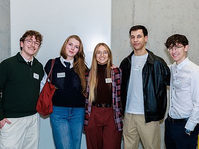 Studierende auf der Vergabefeier