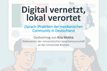 Infoposter zu einem Gastvortrag von Kira Molina an der Universität Münster