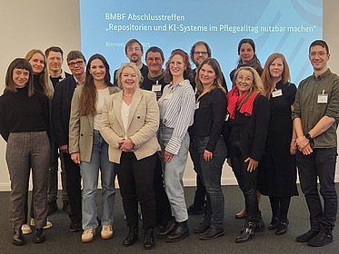 Prokip-Team der pflegewissenschaftlichen Versorgungsforschung des IPP