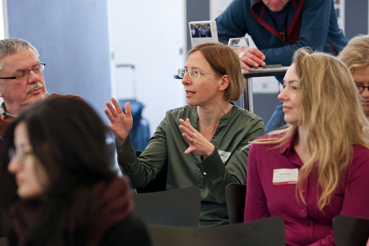 Participants during session