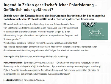 Einladung zu Fachtagung von Kitab