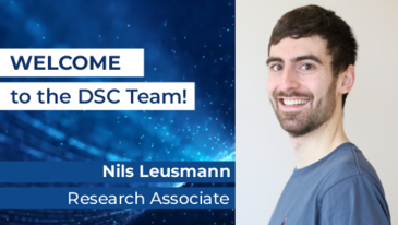 Foto Nils Leusmann Schriftzug Welcome to the DSC Team
