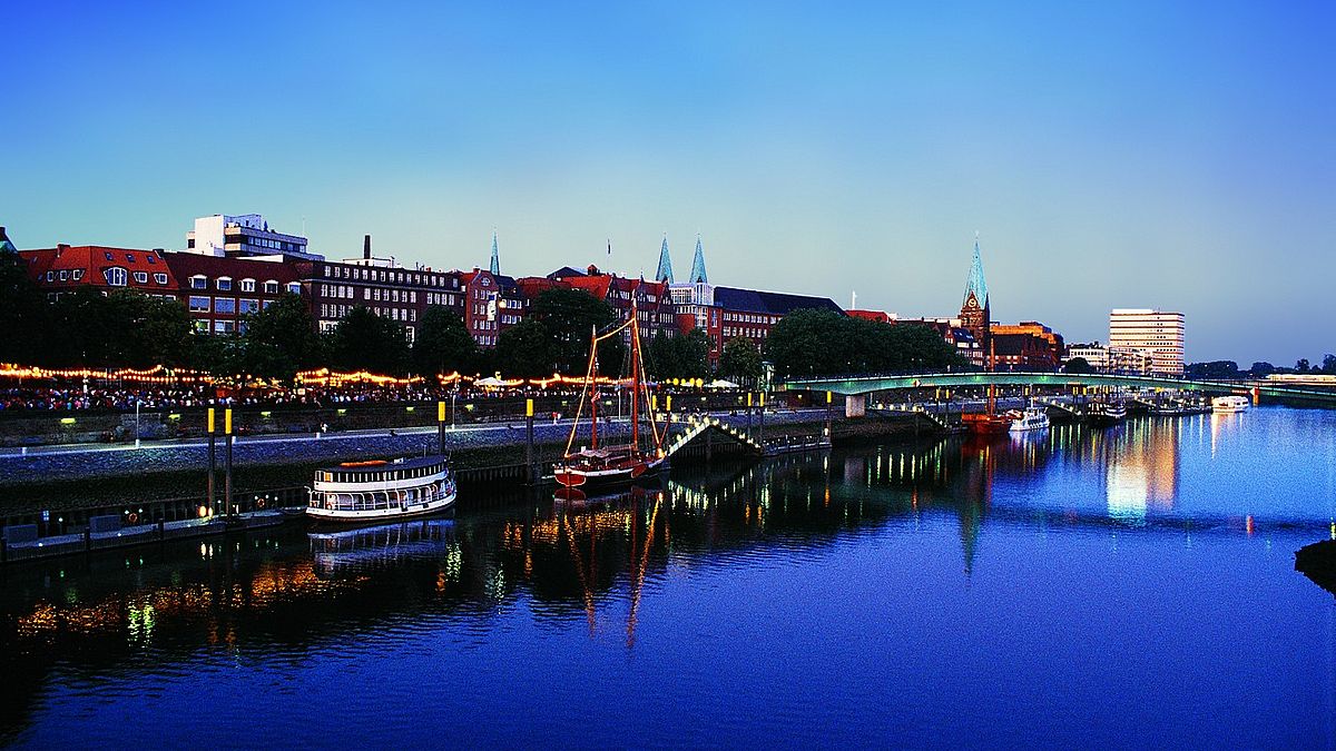 SCHLACHTE - PANORAMA AM ABEND
