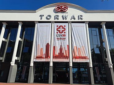 Gebäude der ESA in Warschau