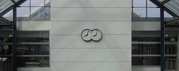 The two clocks in the NW1
