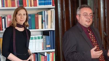 Professor*innen Schneider und Kolbe