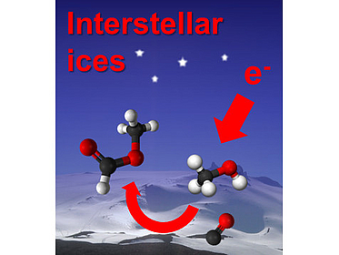Chemie im Weltall - ein Fachgebiet, bei dem Elektronen-induzierte Chemie eine wichtige Rolle spielt.