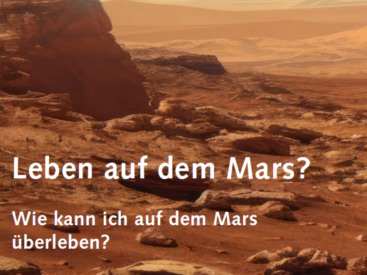 Foto einer Mondlandschaft