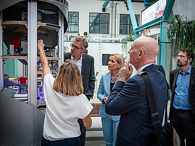 ZARM Besuch Bösinger