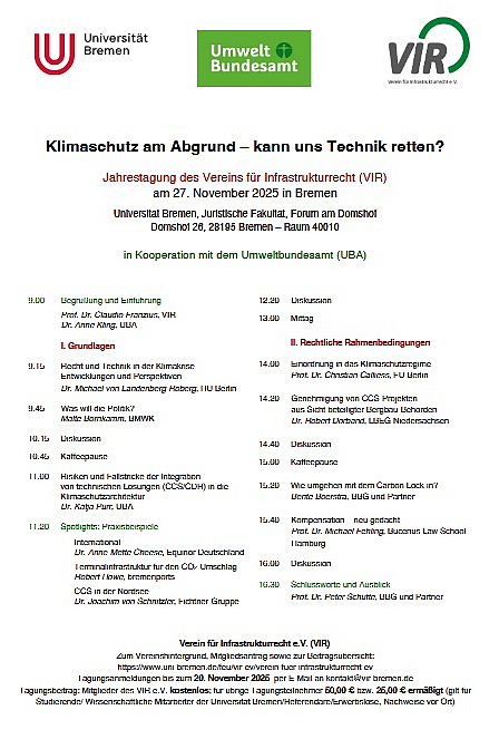 Plakat VIR Jahrestagung 2025