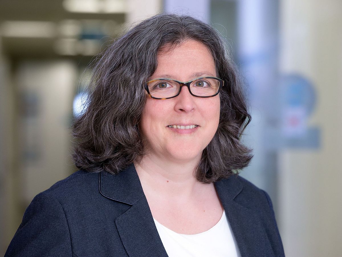 Portrait of AWI scientist Prof Dr Angelika Humbert, head of the AWI section glaciology.