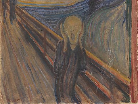 Edvard Munch „Der Schrei“, 1893
