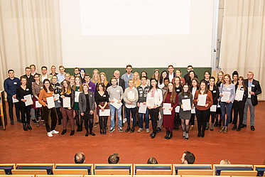 Die Stipendiatinnen und Stipendiaten des Deutschlandstipendiums.
