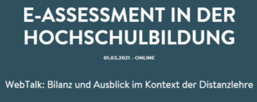 WebTalk E-Assessment WebTalk E-Assessment