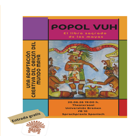 Poster teatro: El Popol Vuh