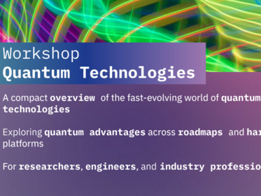 Plakat mit Informationen zum Workshop