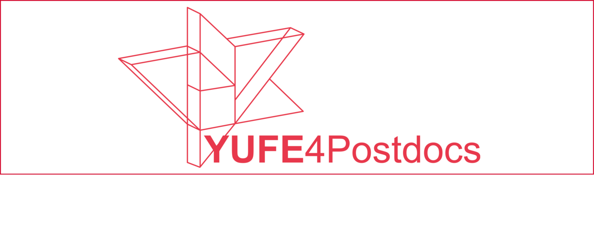 Ein neues MSCA Cofund Projekt für Postdoktoranden startet YUFE4Postdocs Logo mit rotem Rand