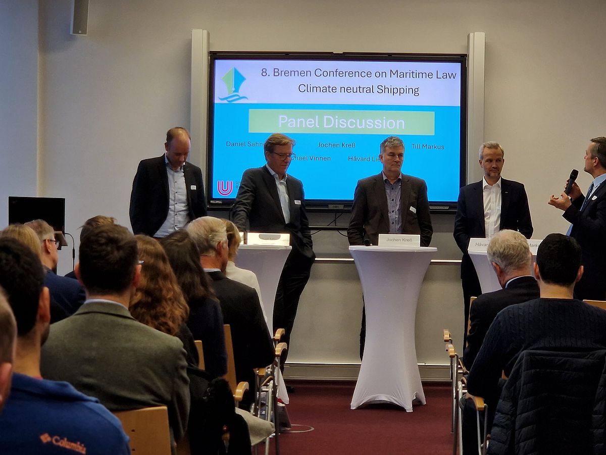 8. Maritime Konferenz Podiumsdiskussion