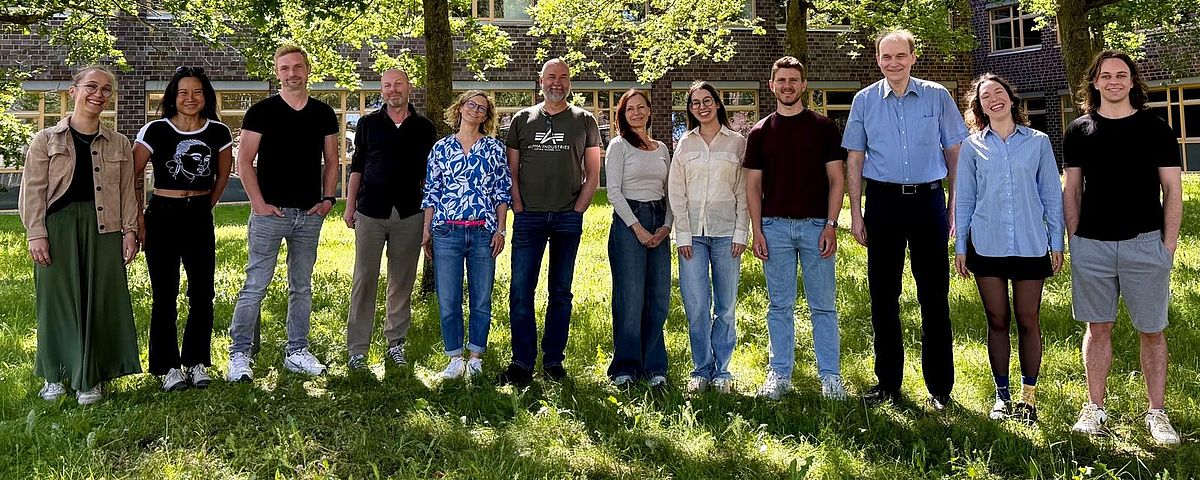 Gruppenbild der Arbeitsgruppe kognitive Neurophysiologie