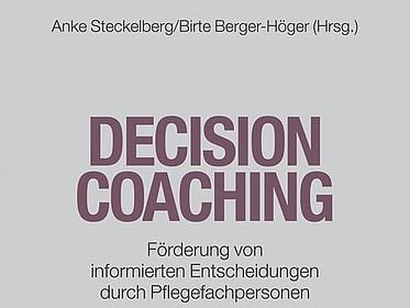 Coverbild Buch Decision Coaching, Herausgeberinnen Anke Steckelberg, Birte Berger-Höger, erschienen im Kohlhammer Verlag (2025)