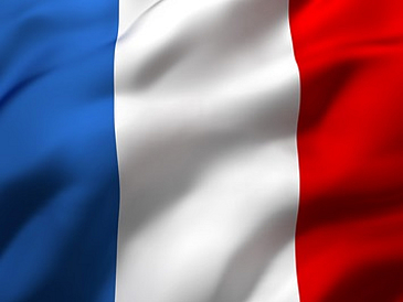 Nationalflagge Frankreichs