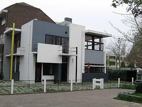 Das Rietveld-Schröder-Haus in Utrecht
