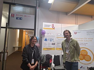 Ellen Senck und Dr. Justus Tönnies beim OPEN CAMPUS
