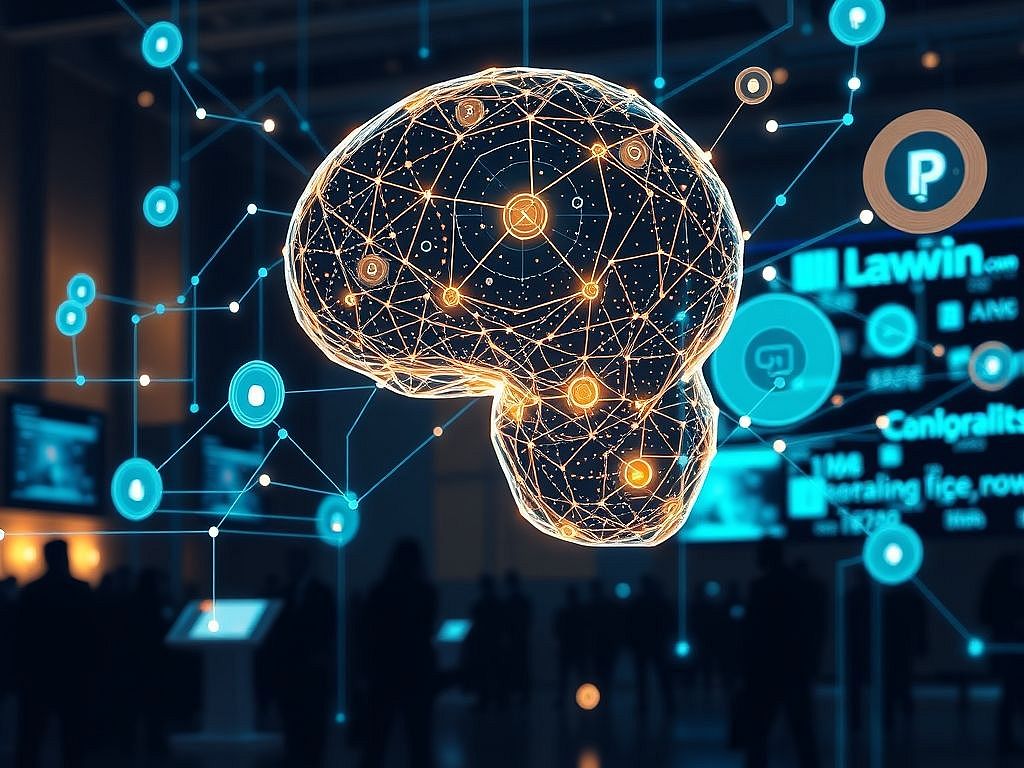 Dekoratives Element: Neuronale Ströme