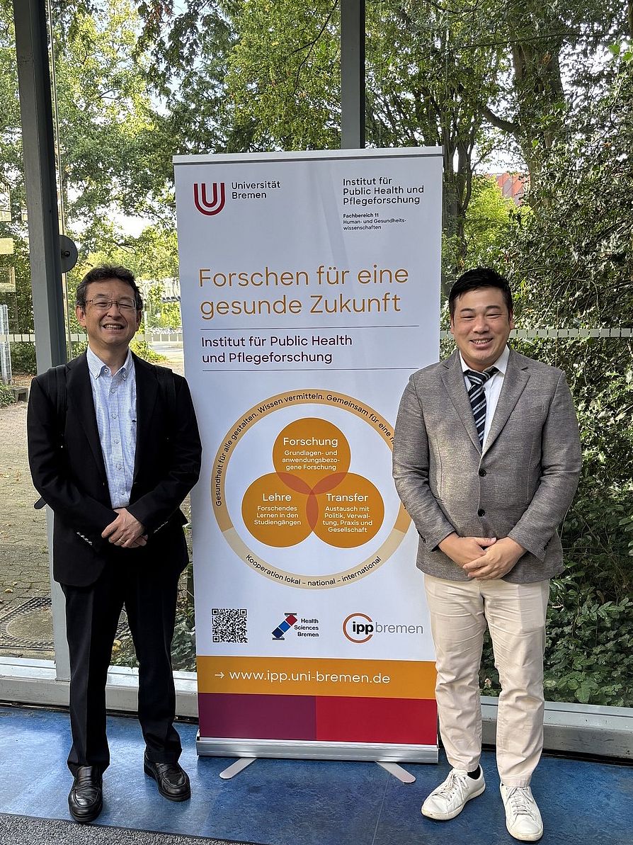 Besuch von Prof. Dr. Kei Kamide und Prof. Dr. Kazumasa Minami