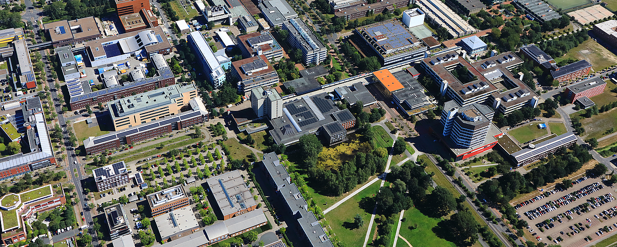 Luftaufnahme vom Campus der Universität Bremen