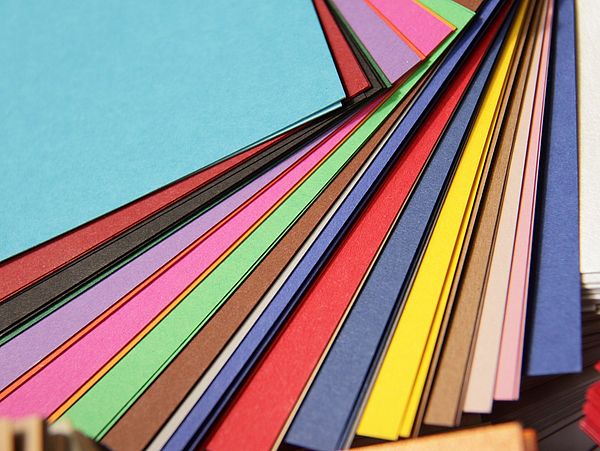 Verschiedenfarbige Ordner