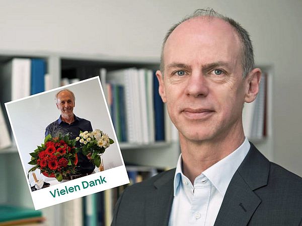 Prof. Vellekoop und Prof. Falta