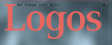 Cover der Logos Ausgabe 2 2022