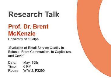 Research Talk Brent McKenzie