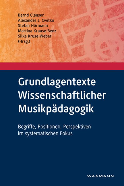 Grundlagentexte Wissenschaftliche Musikpädagogik Band 1 Cover