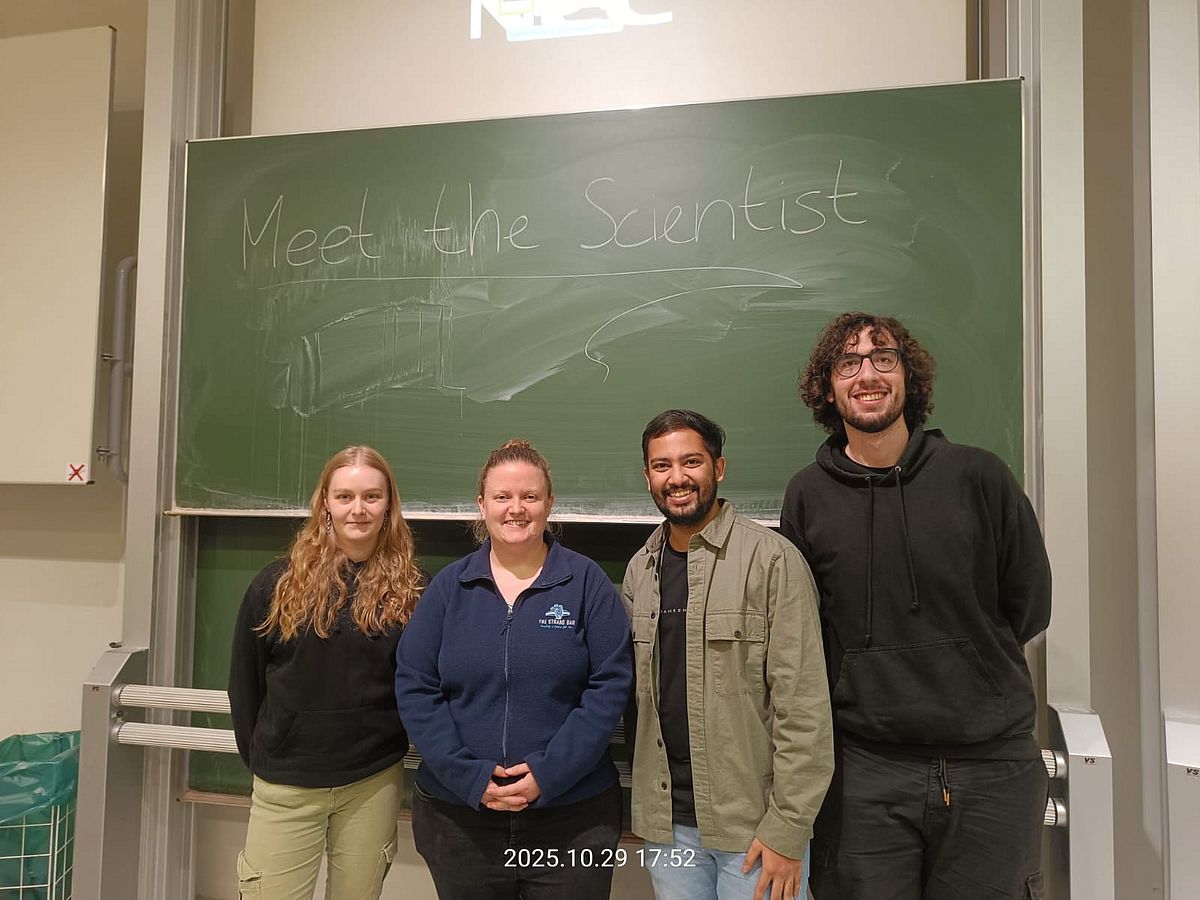 Meet the scientist event at Uni Bremen