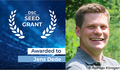 DSC Seed Grant logo, photo Jens Dede