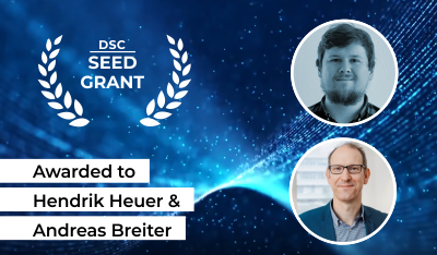 DSC Seed Grant logo, photo Hendrik Heuer & Andreas Breiter