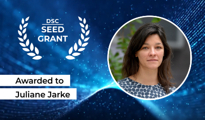 DSC Seed Grant logo, photo Juliane Jarke